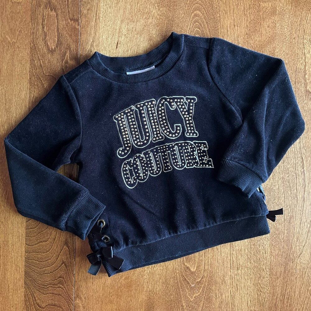 Juicy Couture velour top 3T